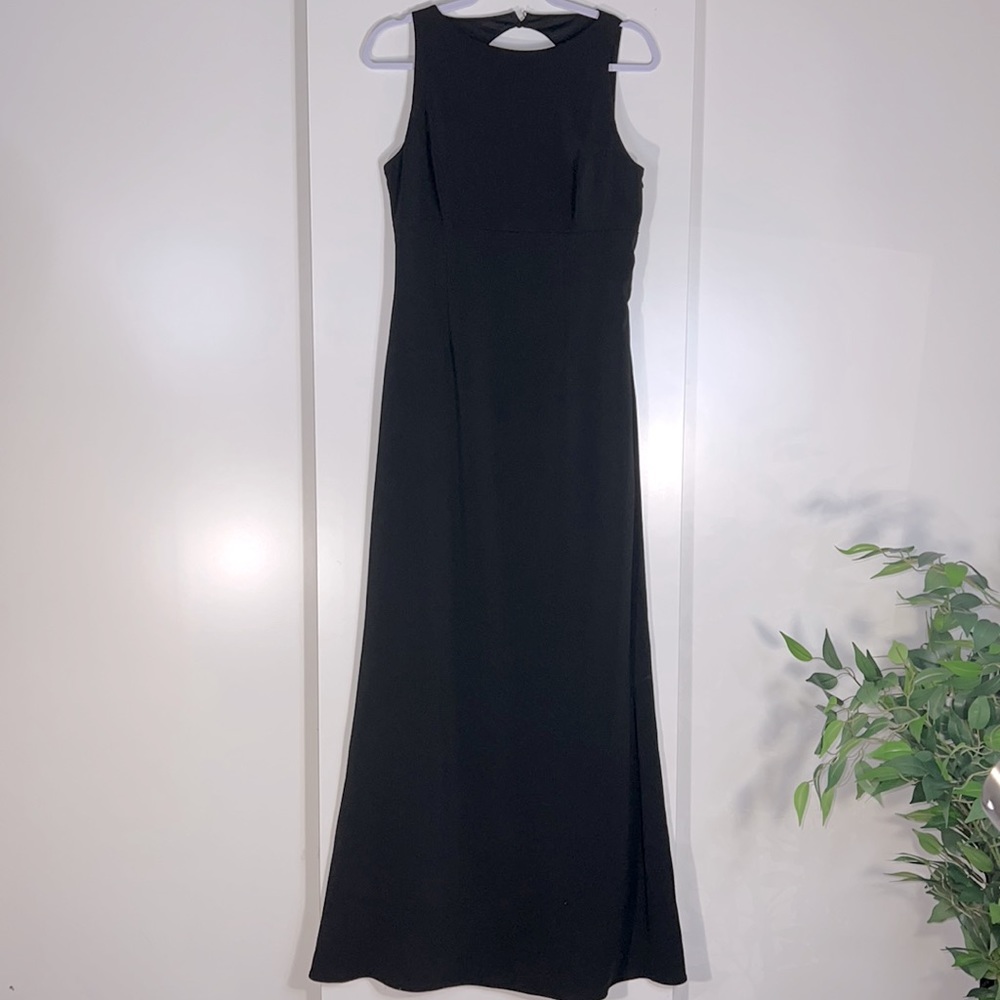LAUREN RALPH LAUREN formal floor length maxi black dress - Picture 10 of 13